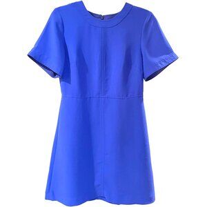 Banana Republic Royal Blue A Line Short Sleeve Dress Size 2